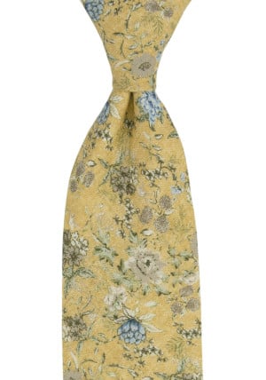 RAFINATO YELLOW classic tie