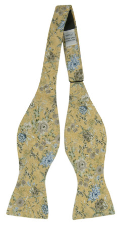 RAFINATO YELLOW self-tie bow tie