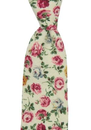 REVEROSE OFF-WHITE tie