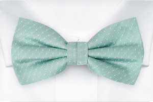 RICESPRINKLER MINT pre-tied bow tie