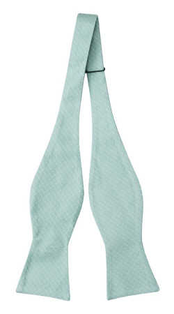 RICESPRINKLER MINT self-tie bow tie