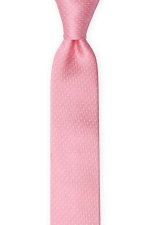 RICESPRINKLER Pink boy's tie medium