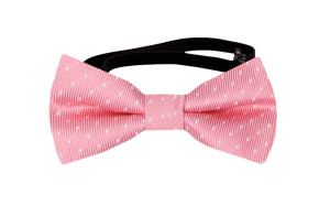 RICESPRINKLER PINK baby bow tie