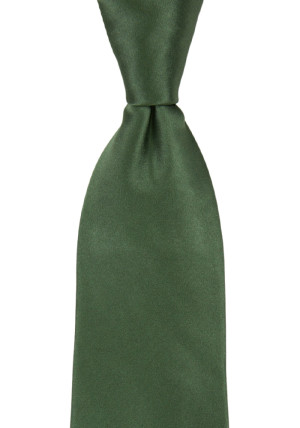 SATIN DARK SAGE classic tie