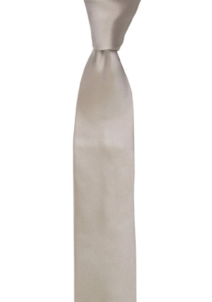 SATIN LATTE boy's tie medium