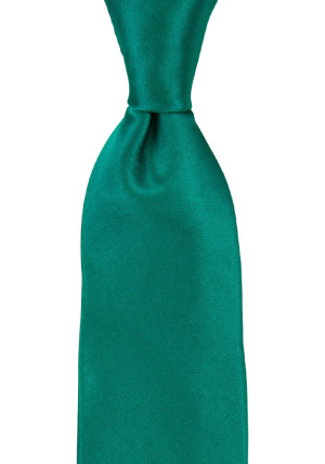 SATIN PERSIAN GREEN classic tie