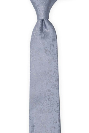 SAVETHEDATE Dusty blue boy's tie medium