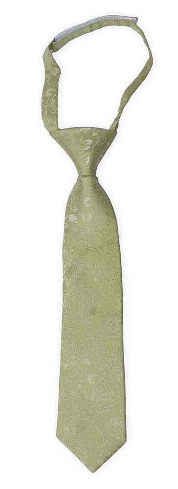 SAVETHEDATE Tea green boy's tie small pre-tied