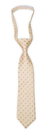 SETTLEDOWN Champagne boy's tie small pre-tied