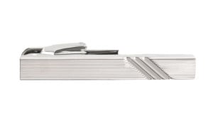 Short Diagonal SILVER tie bar