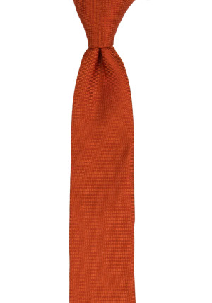 SKOJARE ORANGE skinny tie