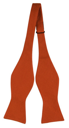 SKOJARE ORANGE self-tie bow tie