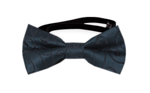 SNAZZY DARK BLUE baby bow tie