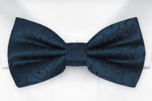 SNAZZY DARK BLUE bow tie