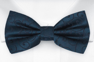 SWANKY DARK BLUE pre-tied bow tie