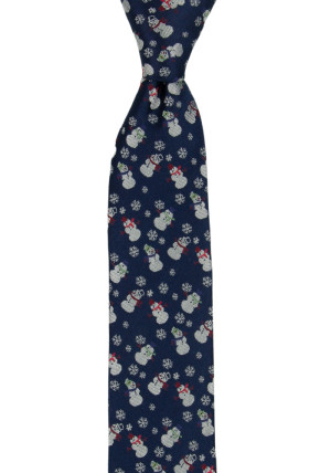 SNOWFALLEN BLUE boy's tie medium