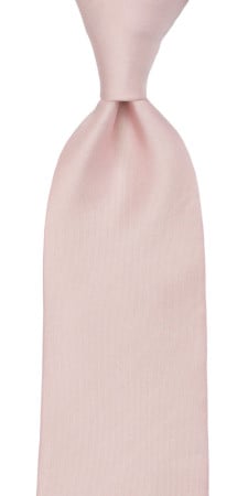 SOLID Dusty pink classic tie