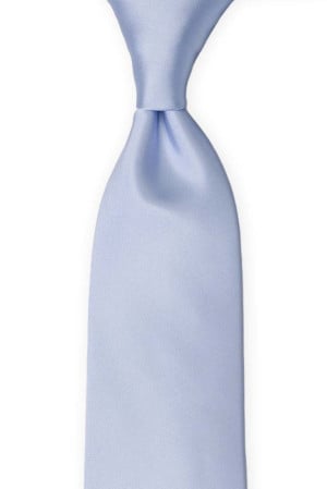 SOLID ICE BLUE classic tie