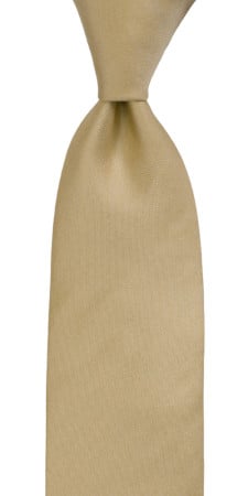 SOLID KHAKI tie