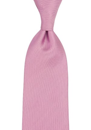 SOLID Lavender Pink classic tie