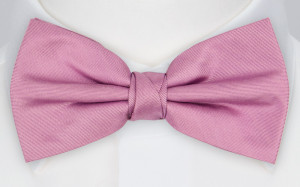 SOLID Lavender Pink boy's bow tie