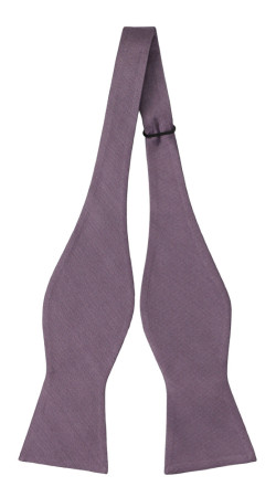 SOLID Lilac self-tie bow tie