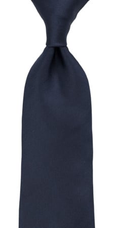 SOLID NAVY BLUE tie