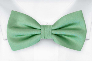 SOLID SEAFOAM TURQUOISE boy's bow tie