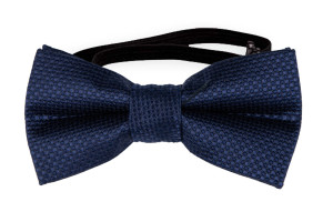 Solitary NAVY baby bow tie