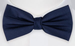 Solitary NAVY boy's bow tie