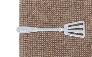 Spatula Silver tie bar
