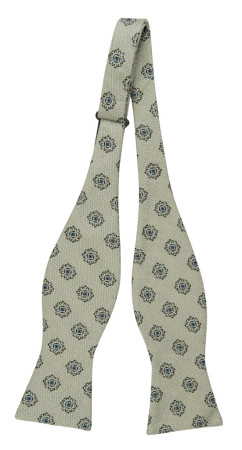 SPEAKLOUDER SAND self-tie bow tie