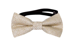 SPLICED WHEAT BEIGE baby bow tie