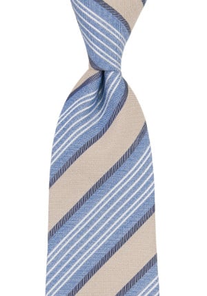 SPONTANEOUSSTRIPES FAWN BEIGE classic tie