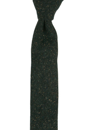 SPRACKLIG DARK GREEN skinny tie
