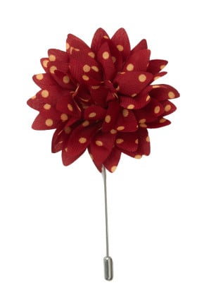 STAR DOT RED lapel pin