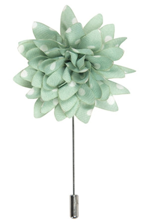 Star green lapel pin