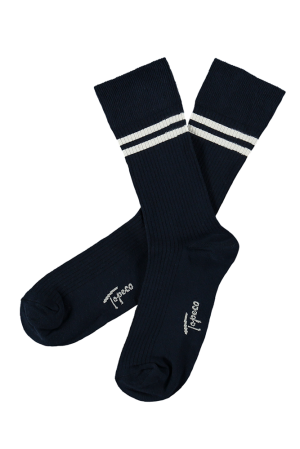 STEVE NAVY BLUE socks