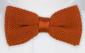 STIMMA Orange pre-tied bow tie