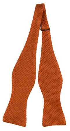 STIMMA Orange self-tie bow tie