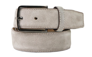 SUEDE GREY belt