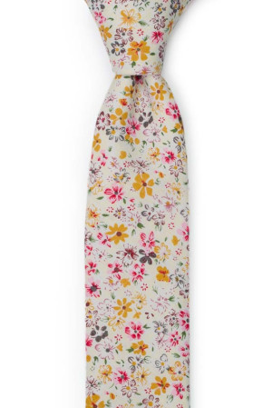 SUNLIT Pink boy's tie medium