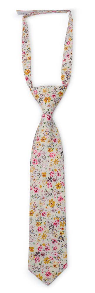 SUNLIT Pink boy's tie small pre-tied