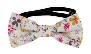 SUNLIT PINK baby bow tie