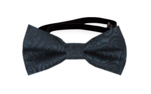 SWANKY DARK BLUE baby bow tie