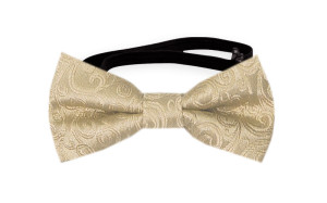 SWANKY GOLD baby bow tie