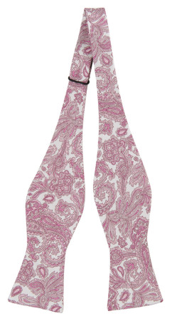 SWEETHEARTER PINK self-tie bow tie