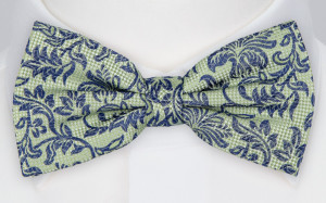 TESTIMONY LIGHT GREEN boy's bow tie