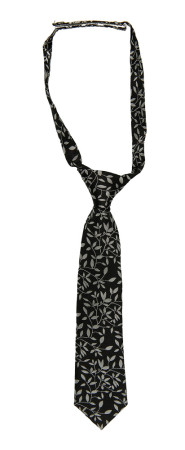TJOHEJ GREY boy's tie small pre-tied