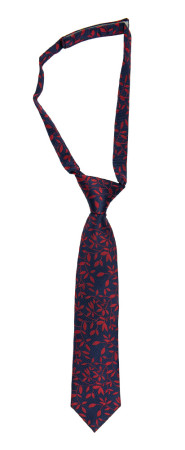 TJOHEJ RED boy's tie small pre-tied